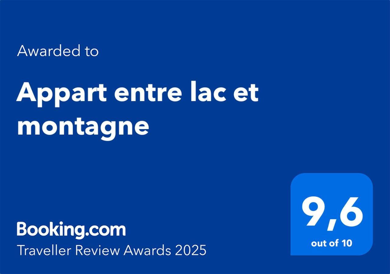 Entre Et Montagne Apartment
